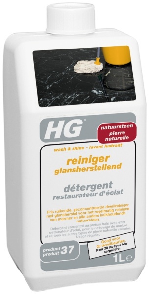 HG natuursteen reiniger glansherstellend (wash & shine)